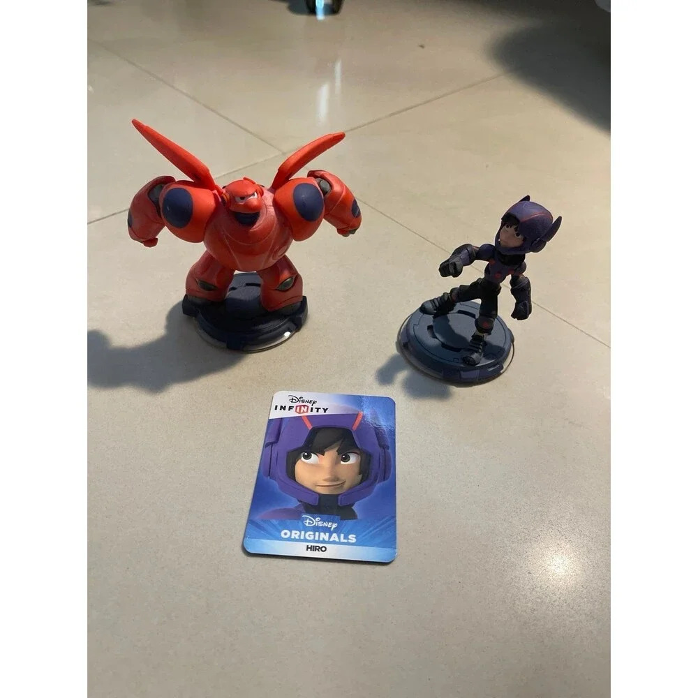 Disney Infinity Big Hero 6 And Baymax Figures